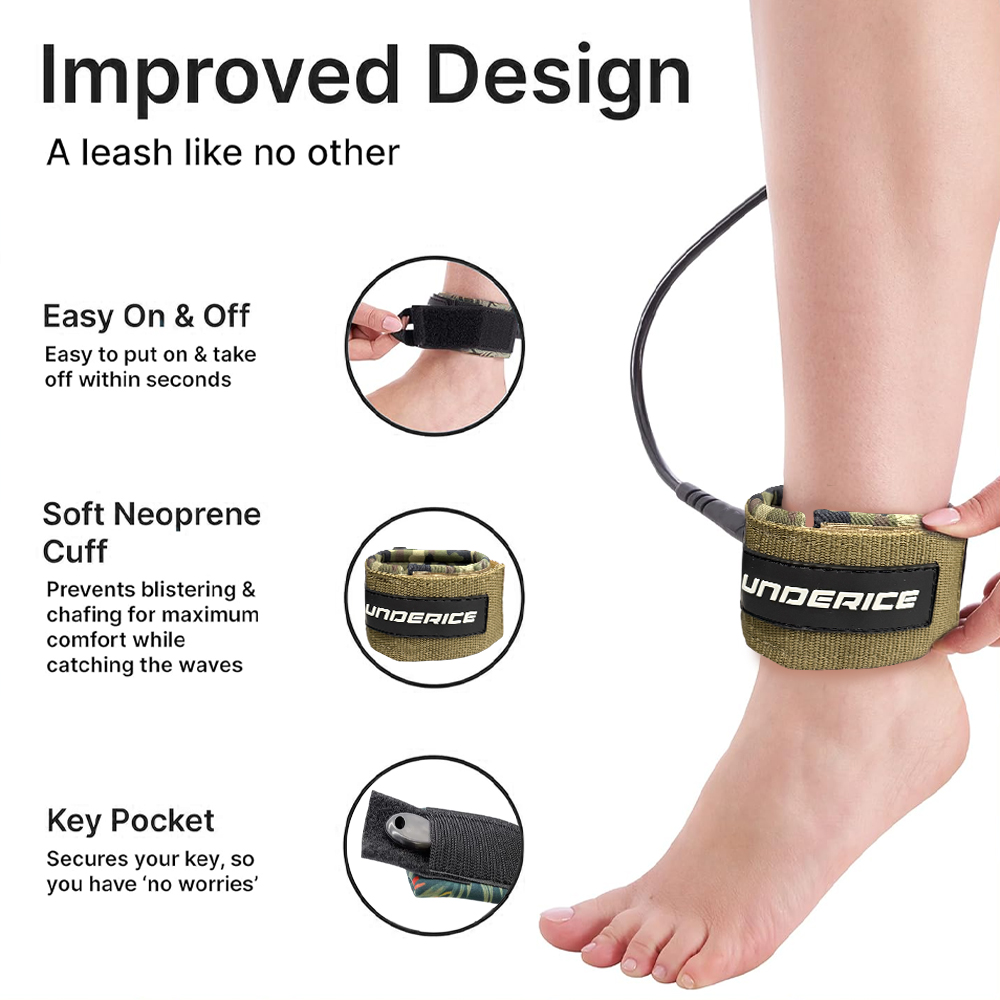 Ремень-фиксатор для серфборда  – обзор и цена Stand Up Paddle Leash